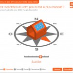 Interface graphique des bornes interactives de Solaire Direct