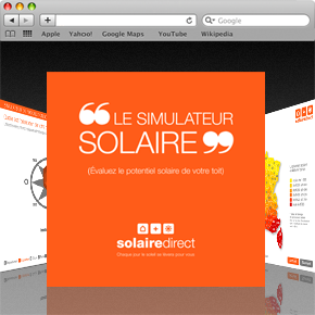 Interface graphique Solaire Direct Interface graphique Solaire Direct
