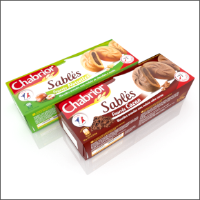 Boites de biscuits sablés Chabrior Boites de biscuits sablés Chabrior