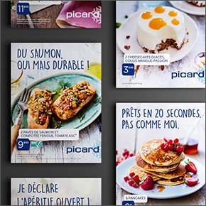 Affiches saisonnières Picard Affiches saisonnières Picard
