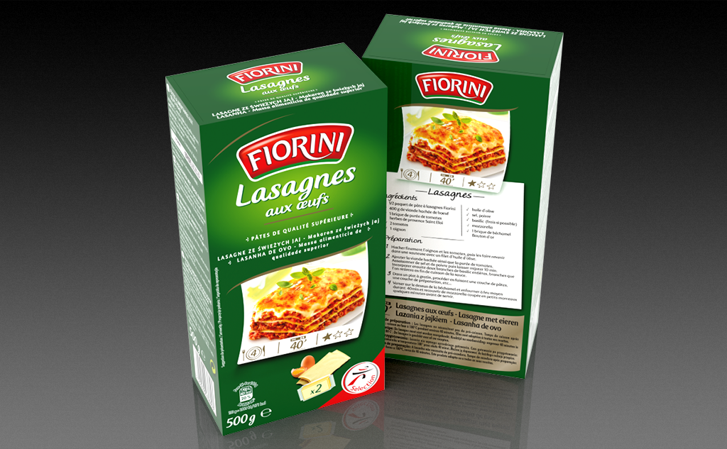 Packaging Fiorini Lasagne
